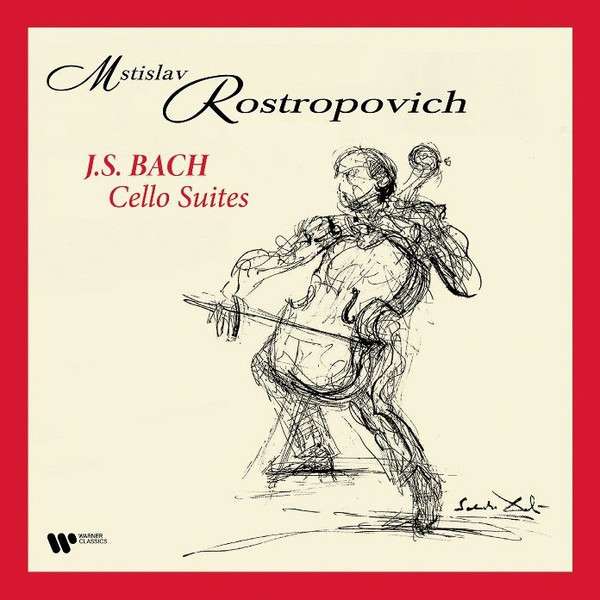 Mstislav Rostropovich Bach Cello Suites – Mstislav Rostropovich Bach Cello Suites 4LP
